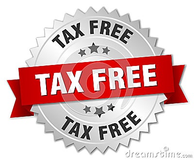 tax free Vector Illustration