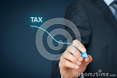 Tax optimization Stock Photo