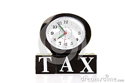 Tax time Stock Photo