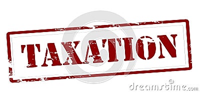Taxation Cartoon Illustration