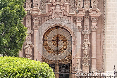 Taxco Iglesia de Santa Prisca Stock Photo