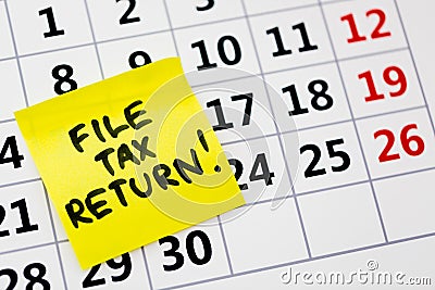 Taxes Stock Photo