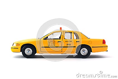 Taxi car Stock Photo