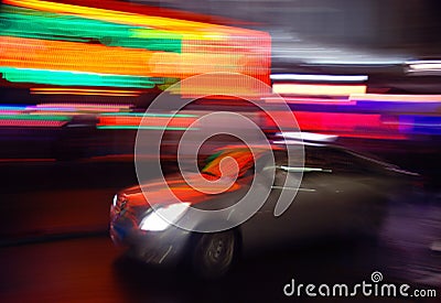 Taxi Stock Photo