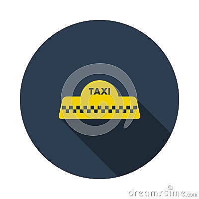 Taxi Roof Icon Vector Illustration