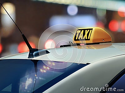 Taxi Stock Photo