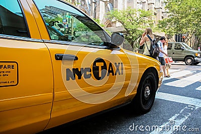 Taxicab Editorial Stock Photo