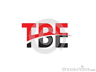 TBE Letter Initial Logo Design Vector Illustration Vector Illustration