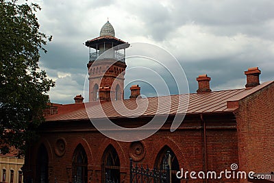 Tbilisi, Georgia - June 19, 2016: Tbilisi Central Jumah Mosque, a fifteen-century mosque on the hill, below Narikala Fortress and Editorial Stock Photo