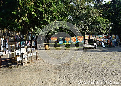 Tbilisi Street Art Saturday Market Editorial Stock Photo