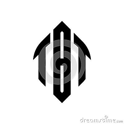 TBT circle letter logo design with circle and ellipse shape. TBT ellipse letters with typographic style. The three initials form a Vector Illustration