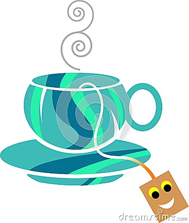 Tea cup Vector Illustration