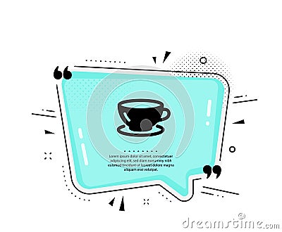 Tea cup icon. Coffee drink sign. Vector Vector Illustration