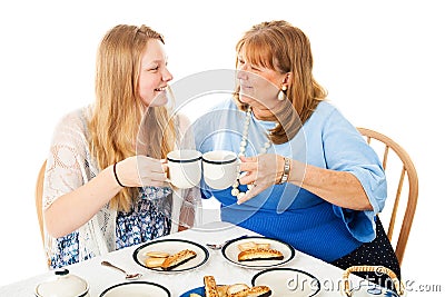 Tea Party For Mothers Day Stock Photo