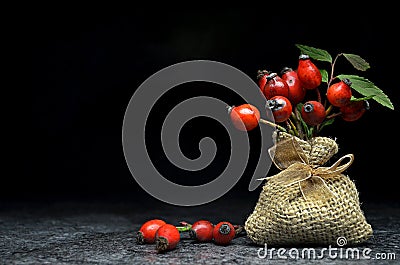 Tea with rose hips Stock Photo