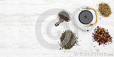 Tea Still Life Stock Photo