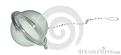 Tea strainer Stock Photo