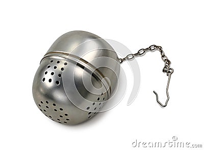 Tea strainer Stock Photo