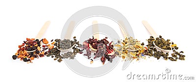 Tea variety Stock Photo