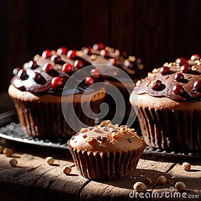 Teacake , traditional popular sweet dessert cake Stock Photo