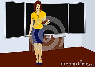 Teacher Vector Illustration