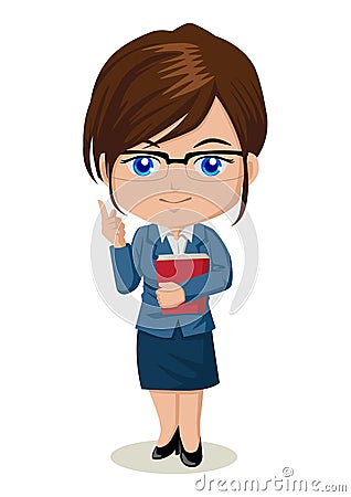 Teacher Vector Illustration