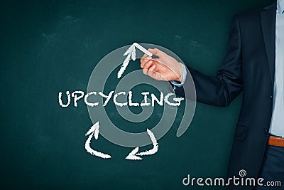 Upcycling concept Stock Photo