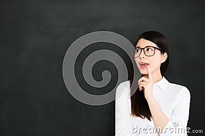 Teaching is a very noble profession that shapes the character Stock Photo
