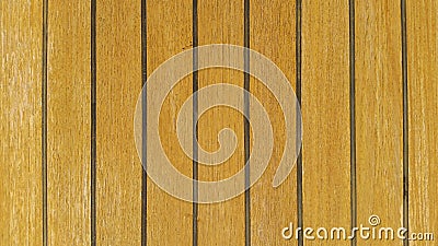 Teak deck texture Stock Photo