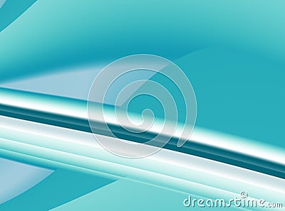Teal green abstract fractal background with stripes Stock Photo