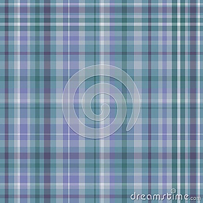 Teal twill plaids Stock Photo