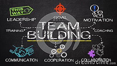 Team building concept Stock Photo