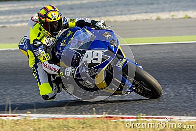 Team DCR Racing Service. 24 hours endurance Editorial Stock Photo