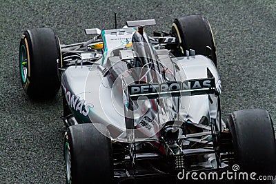 Team EQUIPO F1, PILOTO, 2014 Editorial Stock Photo