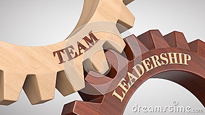 Team leadership concept Stock Photo