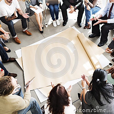 Team Teamwork Meeting Start up Concept Stock Photo