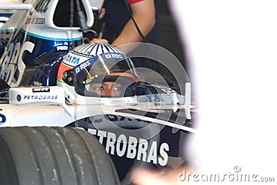 Team Williams F1, Narain Karthikeyan, 2006 Editorial Stock Photo