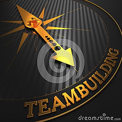 Teambuilding. Business Background. Stock Photo