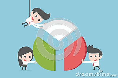 Teamwork Vector Illustration