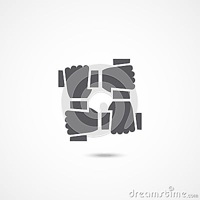 Teamwork icon Vector Illustration