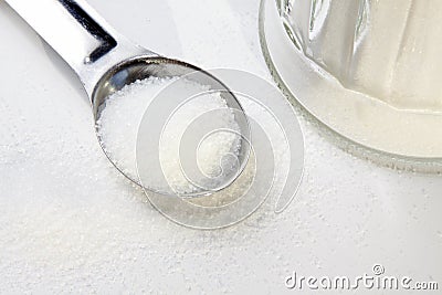 A Teaspoon of Sugar Stock Photo