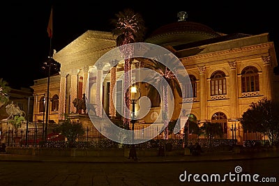 Teatro Massimo, Palermo Stock Photo