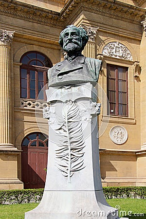 Teatro massimo, palermo, giuseppe verdi Stock Photo