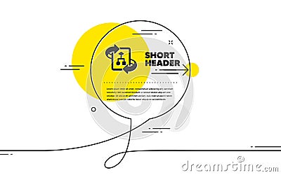 Technical algorithm icon. Project documentation sign. Vector Vector Illustration