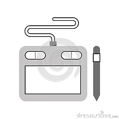 Technical apprentice designer Vector Illustration