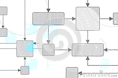 Technical Background Stock Photo