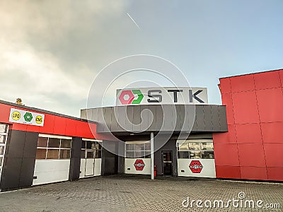 Technical inspection station Editorial Stock Photo