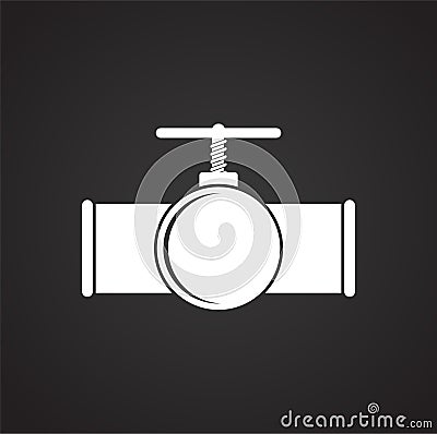 Technical mechanisms icon on background for graphic and web design. Simple vector sign. Internet concept symbol for Vector Illustration