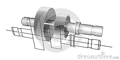 Technical picture #2 Stock Photo