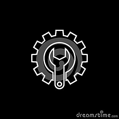 Technical support line icon Vector Illustration